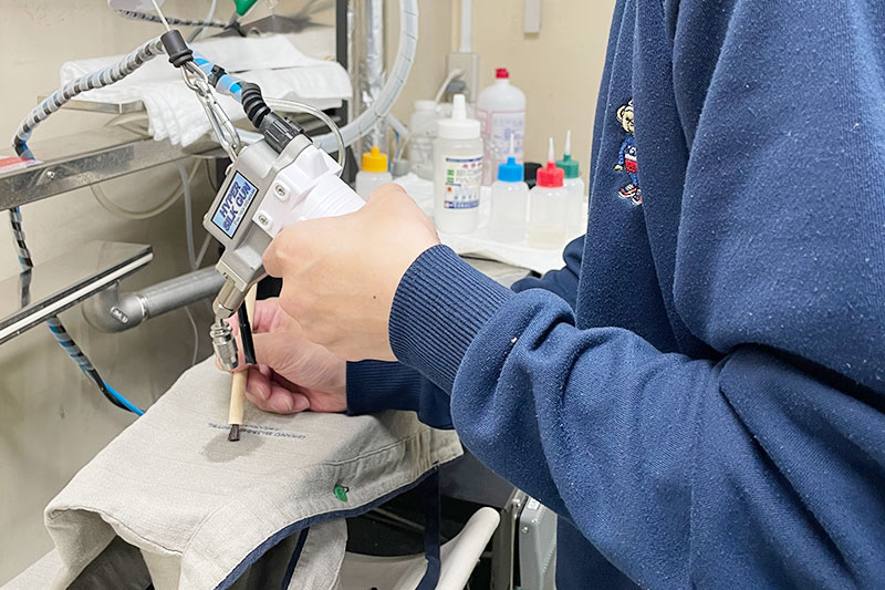 高い染み抜き力